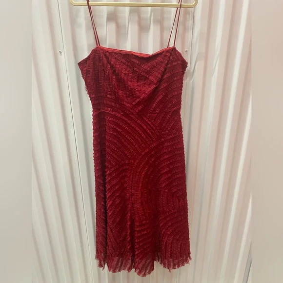 Red BCBG dress - Picture 1 of 6